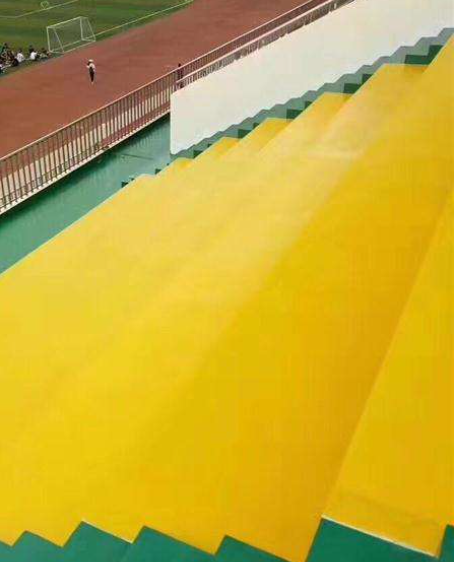 江干球场台阶翻新修补改造